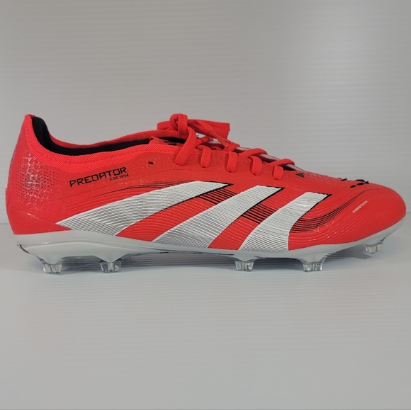 Adidas Predator Pro FG Red/White Soccer Cleats Mens ID3856 New
